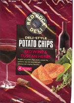 Red Rock Deli Red Wine & Tuscan Herbs Deli-Style Potato Chips