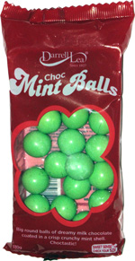 Darrell Lea Choc Mint Balls