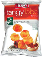 Herr's Tangy BBQ Popped Chips