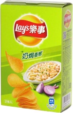 Lay's Stax Sour Cream & Onion (Taiwan)