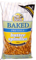 Old Dutch Baked Pretzels Butter Spindles