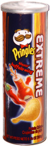 pringles buffalo wing extreme flavors snack chips blazin taquitos review