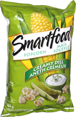 smartfood popcorn dill creamy snack taquitos