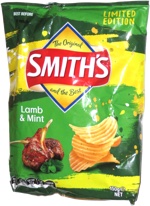 Smith's Lamb & Mint Flavoured Crinkle Cut Potato Chips