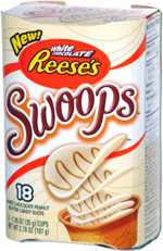 reese swoops chocolate reeses snack hershey peanut butter taquitos candy snacks