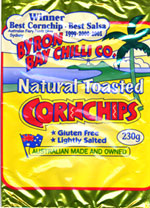 Byron Bay Chilli Co Natural Toasted Cornchips