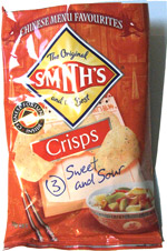 Smith's Crisps Chinese Menu Favourites Sweet & Sour