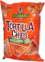 Charras Tortilla Chips Chili Lemon