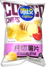 Copico Fresh-Cut Potato Chips Tomato Flavor