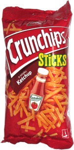Crunchips Sticks o smaku Ketchup
