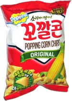 Lotte Popping Corn Chips Original