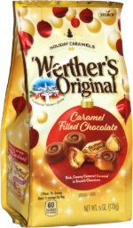 Werther's Holiday Caramels Original Caramel Filled Chocolate
