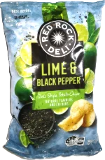 Red Rock Deli Lime & Black Pepper Deli Style Potato Chips