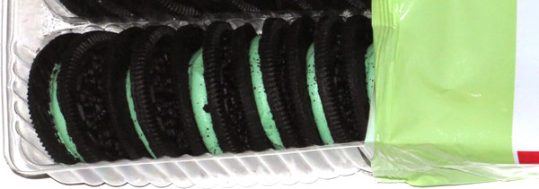 Market Pantry Double Filled Mint Creme Sandwich Cookies