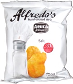 Alfredo's Hand-cooked Style Amica Chips Salt