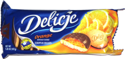 Delicje Orange European Biscuits