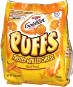 Goldfish Puffs Twisted Grilled Cheese