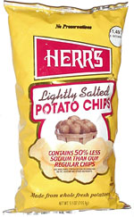 No salt/low salt chips - 47 snacks from 31 companies