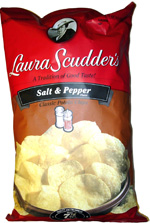 scudder chips laura potato snack pepper salt classic review taquitos