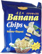 Leslie's Banana Chips Honey-Dipped