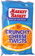 Market Basket Crunchy Cheese Twists