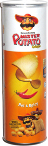 Mister Potato Crisps Hot & Spicy