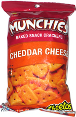 Munchies Baked Snack Crackers Cheddar Cheese