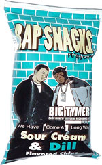 Rap Snacks Big Tymers Sour Cream & Dill Flavored Chips