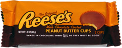 The Original Reese's Milk Chocolate Coated Peanut Butter Cups