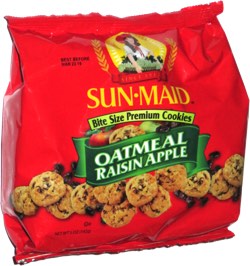 sun maid oatmeal raisin cookies recipe