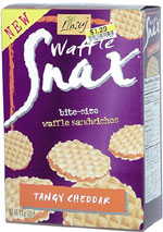 Linsey Waffle Snax Tangy Cheddar