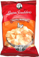 scudder potato chips laura snack barbecue country classic review taquitos