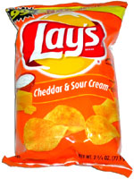 Lay S Cheddar Sour Cream Potato Chips