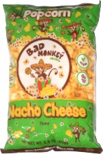 Bad Monkey Popcorn Nacho Cheese
