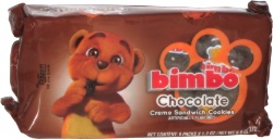 Bimbo Chocolate Creme Sandwich Cookies