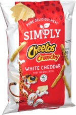 Simply Cheetos Crunchy White Cheddar