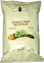 Inessence Golden Crisps Wasabi Potato Crisps