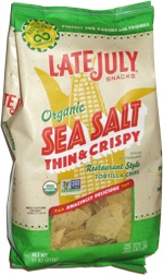 Late July Organic Sea Salt Thin & Crispy Restaurant Style Tortilla Chips