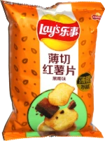 Lay's Sweet Potato Chips Dark Brown Sugar