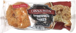 Little Debbie Cinnamon Streusel Cakes