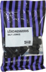 Lördagsgodis Salty Licorice