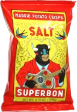 Superbon Madrid Potato Crisps Salt