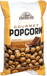 Pophouse All Natural Gourmet Caramel Popcorn with Chocolate Taste