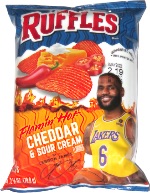 Ruffles Flamin' Hot Cheddar & Sour Cream by LeBron James