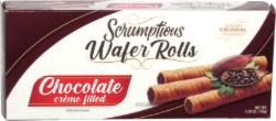 Scrumptious Wafer Rolls Chocolate Crème Filled