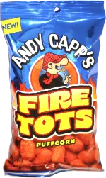 Andy Capp's Fire Tots Puffcorn