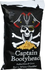 Captain Bootyhead Extra White Cheddar