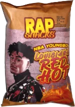 Rap Snacks NBA Youngboy Louisiana Red Hot Potato Chips