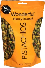 Wonderful Pistachios Honey Roasted